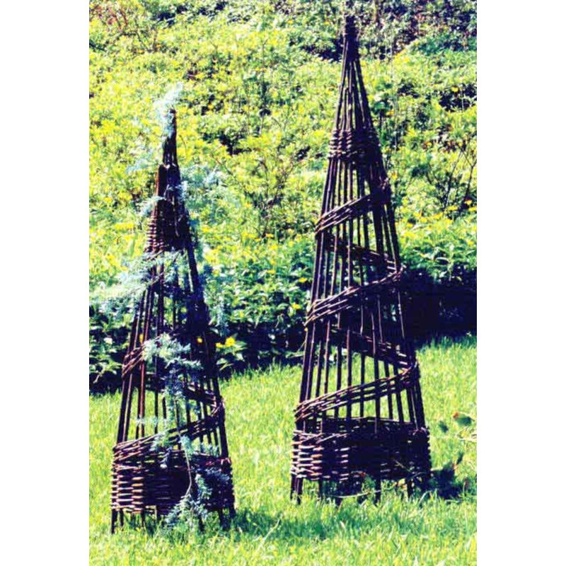 MGP Willow Foldable 3 Sided Wood Obelisk Trellis Wayfair.ca